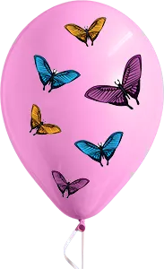 babyparty-deko-Schmetterling-ballon